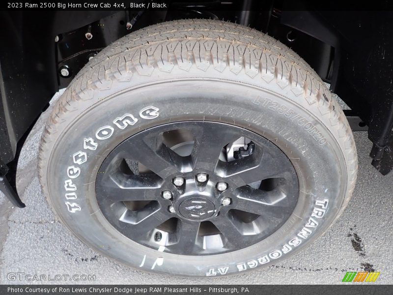 Black / Black 2023 Ram 2500 Big Horn Crew Cab 4x4