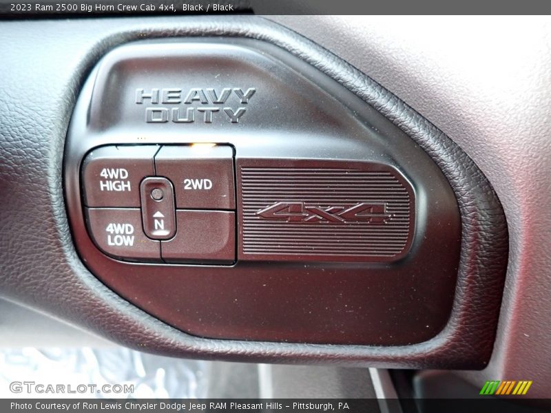 Black / Black 2023 Ram 2500 Big Horn Crew Cab 4x4