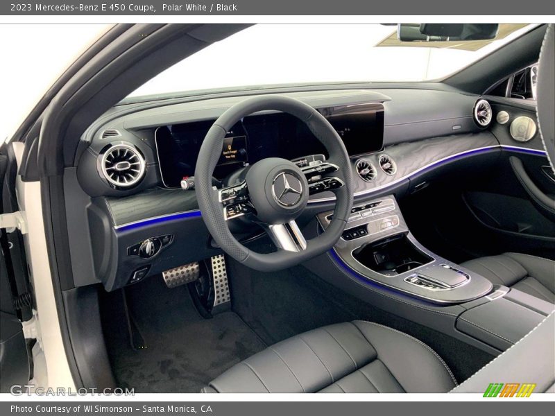 Front Seat of 2023 E 450 Coupe