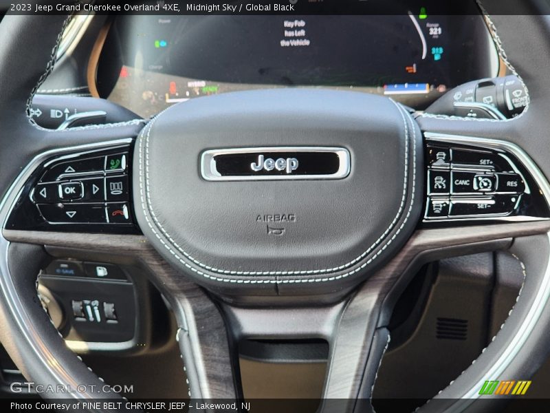 Midnight Sky / Global Black 2023 Jeep Grand Cherokee Overland 4XE