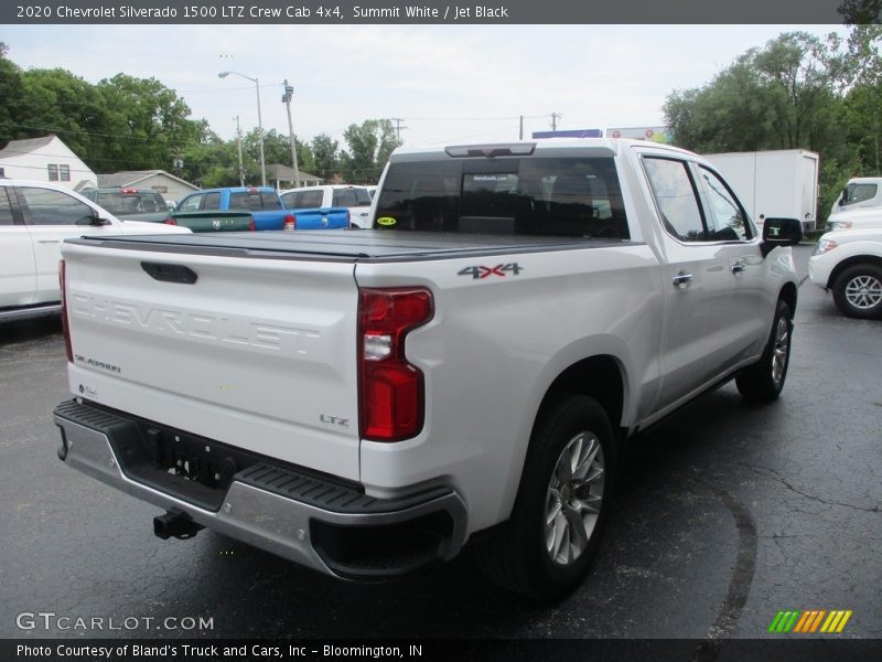 Summit White / Jet Black 2020 Chevrolet Silverado 1500 LTZ Crew Cab 4x4