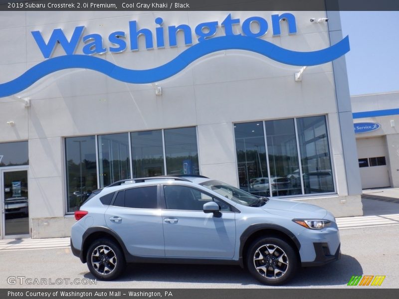 Cool Gray Khaki / Black 2019 Subaru Crosstrek 2.0i Premium