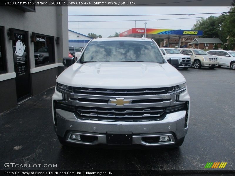 Summit White / Jet Black 2020 Chevrolet Silverado 1500 LTZ Crew Cab 4x4