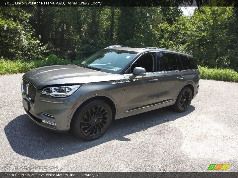 Asher Gray / Ebony 2021 Lincoln Aviator Reserve AWD