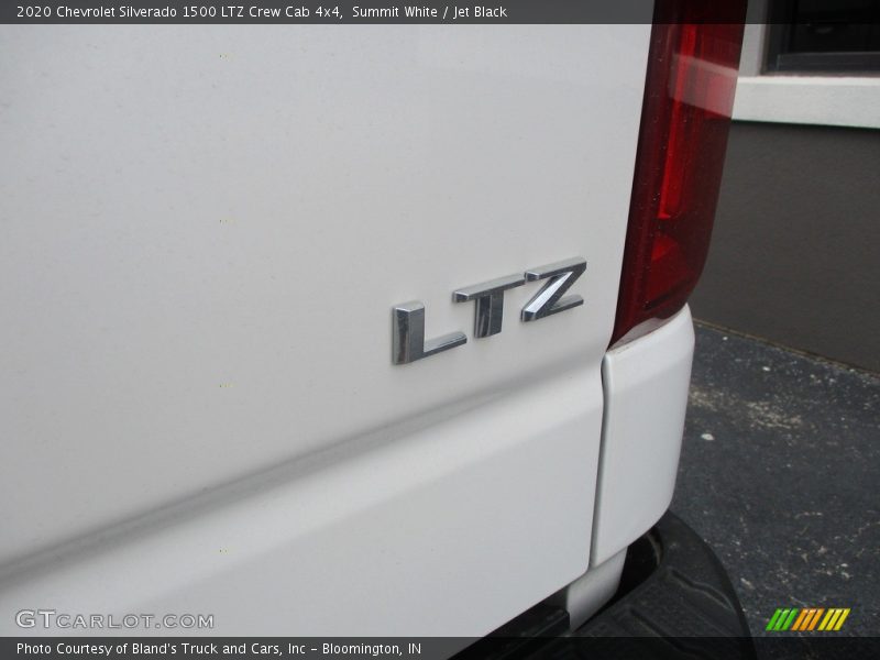 Summit White / Jet Black 2020 Chevrolet Silverado 1500 LTZ Crew Cab 4x4