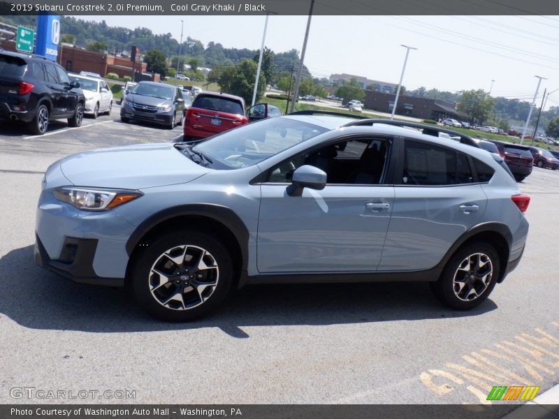 Cool Gray Khaki / Black 2019 Subaru Crosstrek 2.0i Premium