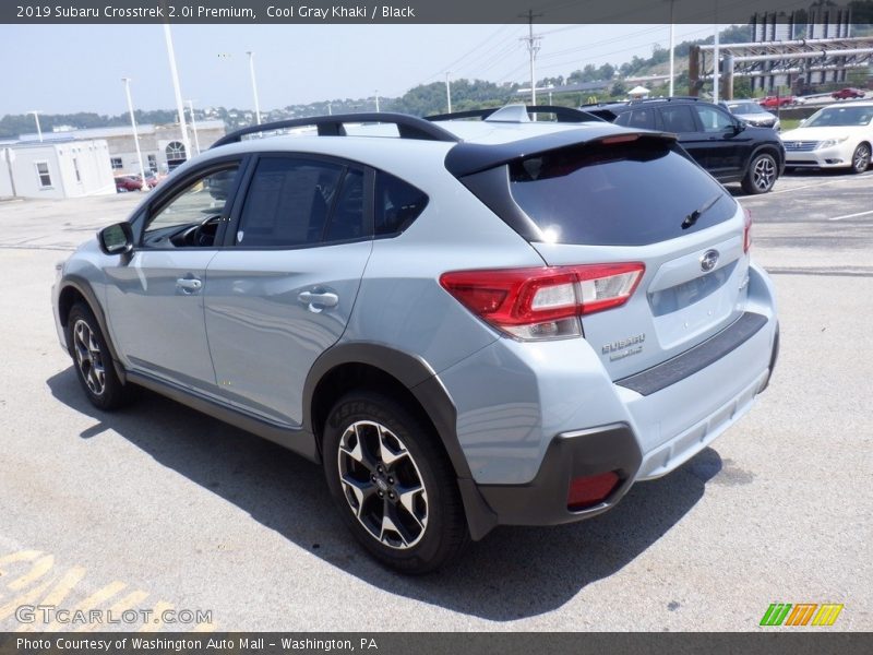 Cool Gray Khaki / Black 2019 Subaru Crosstrek 2.0i Premium