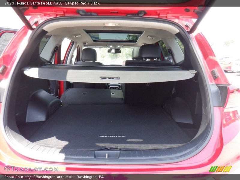 Calypso Red / Black 2020 Hyundai Santa Fe SEL AWD