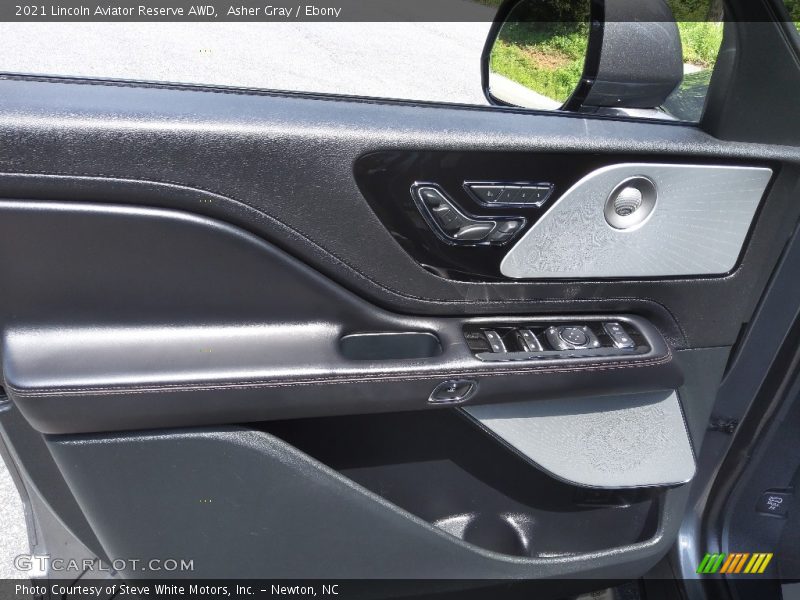 Asher Gray / Ebony 2021 Lincoln Aviator Reserve AWD