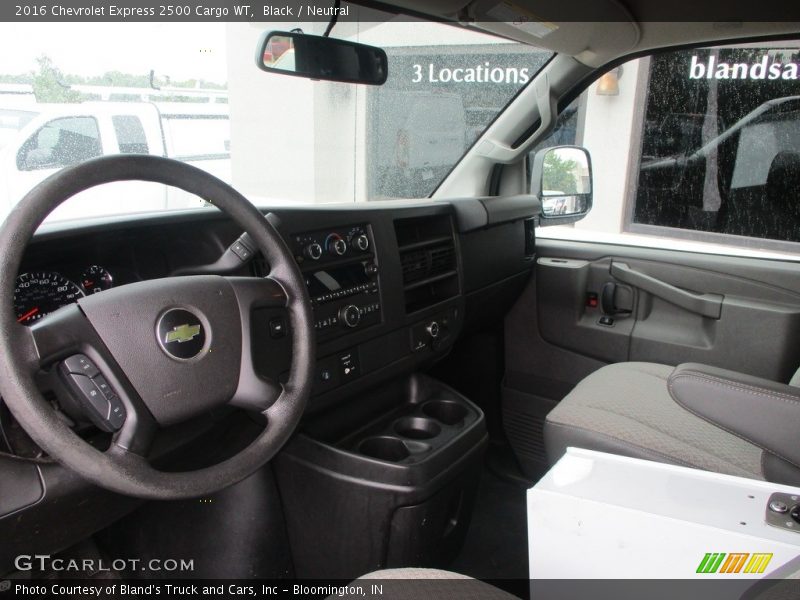 Black / Neutral 2016 Chevrolet Express 2500 Cargo WT