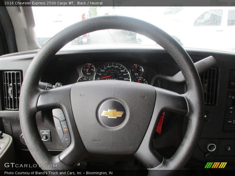 Black / Neutral 2016 Chevrolet Express 2500 Cargo WT