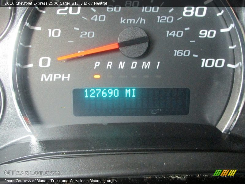 Black / Neutral 2016 Chevrolet Express 2500 Cargo WT