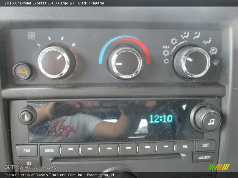 Black / Neutral 2016 Chevrolet Express 2500 Cargo WT
