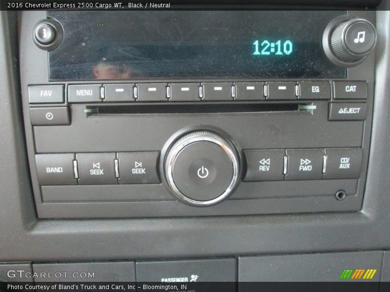 Black / Neutral 2016 Chevrolet Express 2500 Cargo WT