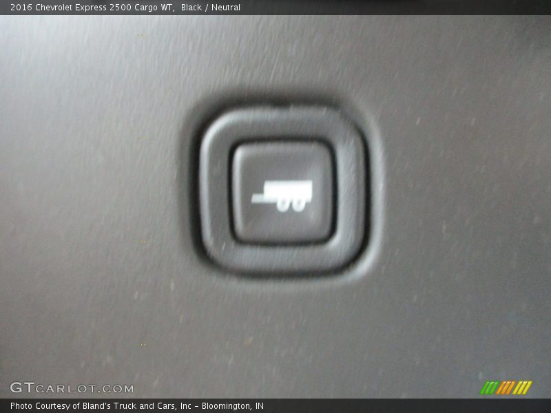 Black / Neutral 2016 Chevrolet Express 2500 Cargo WT