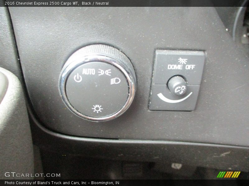 Black / Neutral 2016 Chevrolet Express 2500 Cargo WT