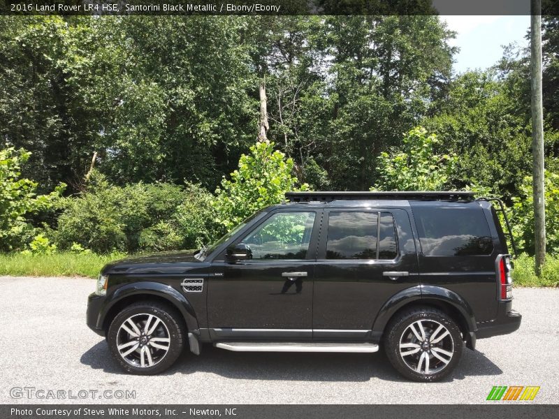 Santorini Black Metallic / Ebony/Ebony 2016 Land Rover LR4 HSE