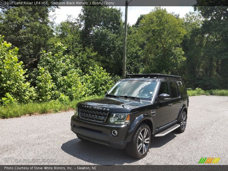 Santorini Black Metallic / Ebony/Ebony 2016 Land Rover LR4 HSE