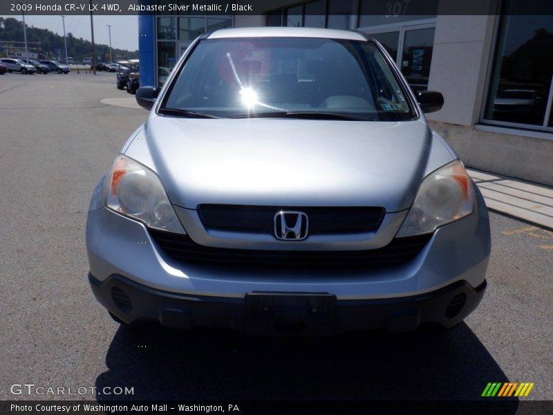 Alabaster Silver Metallic / Black 2009 Honda CR-V LX 4WD