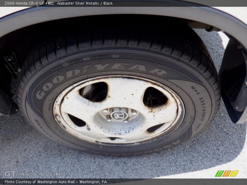 Alabaster Silver Metallic / Black 2009 Honda CR-V LX 4WD