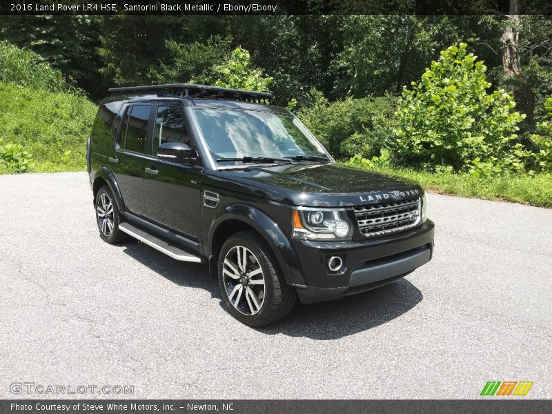 Santorini Black Metallic / Ebony/Ebony 2016 Land Rover LR4 HSE
