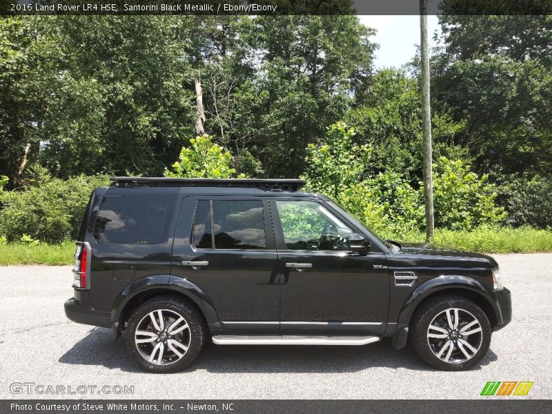 Santorini Black Metallic / Ebony/Ebony 2016 Land Rover LR4 HSE