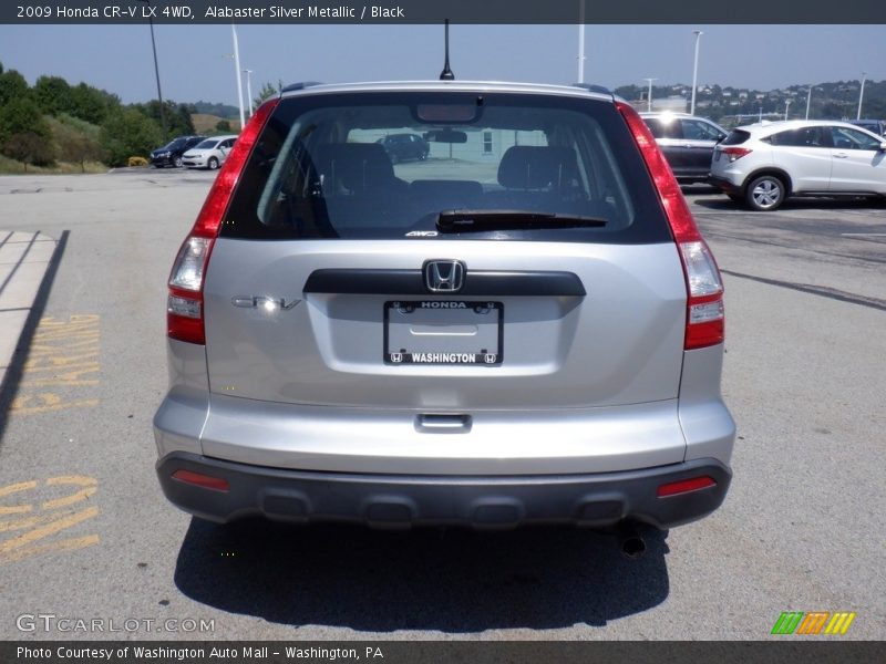 Alabaster Silver Metallic / Black 2009 Honda CR-V LX 4WD