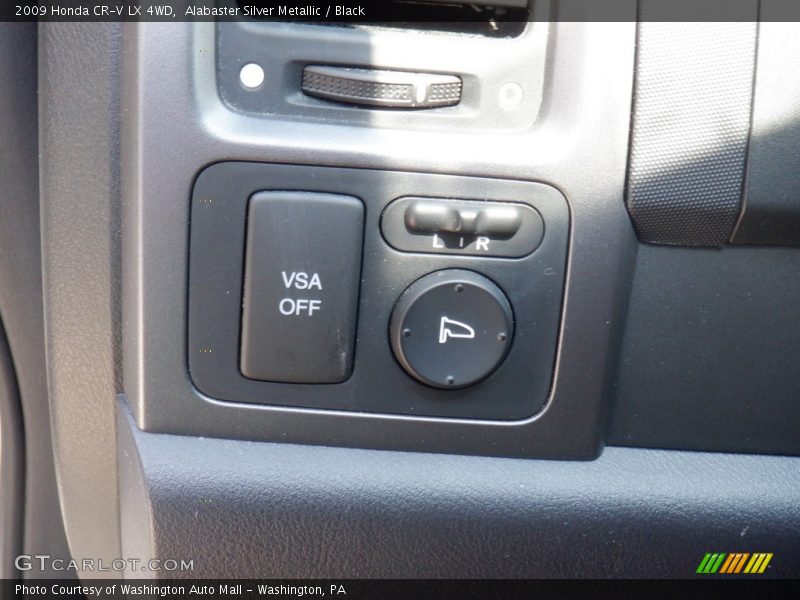 Alabaster Silver Metallic / Black 2009 Honda CR-V LX 4WD