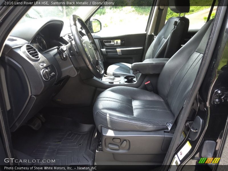 Santorini Black Metallic / Ebony/Ebony 2016 Land Rover LR4 HSE