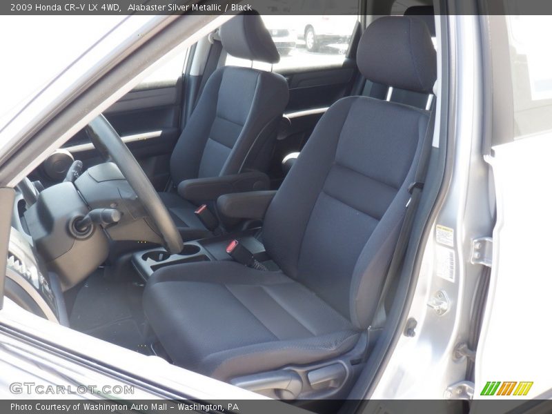 Alabaster Silver Metallic / Black 2009 Honda CR-V LX 4WD