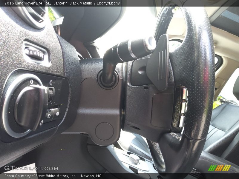 Santorini Black Metallic / Ebony/Ebony 2016 Land Rover LR4 HSE