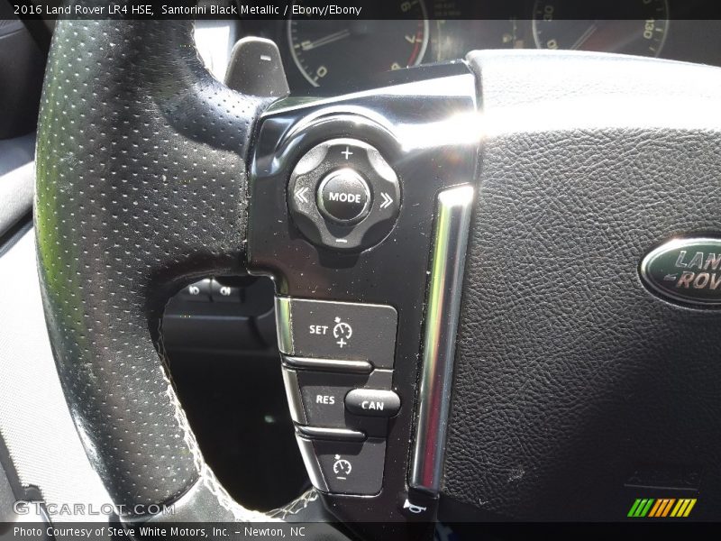 Santorini Black Metallic / Ebony/Ebony 2016 Land Rover LR4 HSE