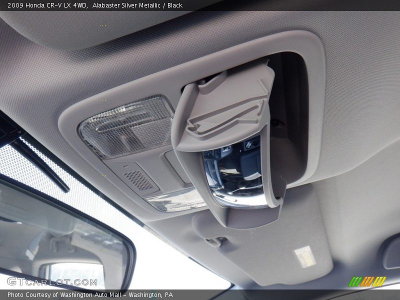 Alabaster Silver Metallic / Black 2009 Honda CR-V LX 4WD