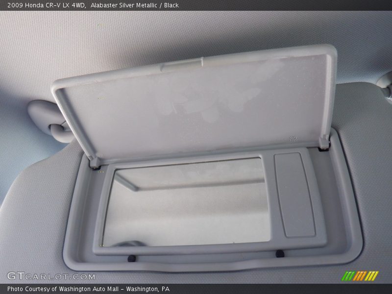 Alabaster Silver Metallic / Black 2009 Honda CR-V LX 4WD