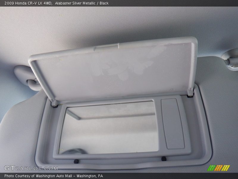 Alabaster Silver Metallic / Black 2009 Honda CR-V LX 4WD