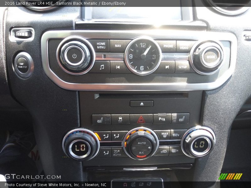 Santorini Black Metallic / Ebony/Ebony 2016 Land Rover LR4 HSE