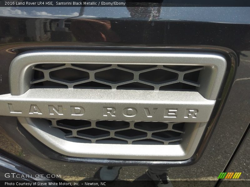 Santorini Black Metallic / Ebony/Ebony 2016 Land Rover LR4 HSE