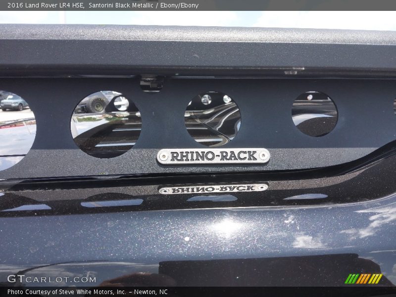 Santorini Black Metallic / Ebony/Ebony 2016 Land Rover LR4 HSE