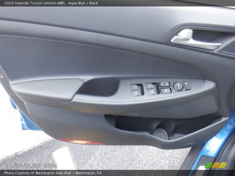 Aqua Blue / Black 2020 Hyundai Tucson Limited AWD