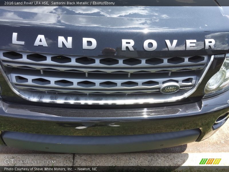 Santorini Black Metallic / Ebony/Ebony 2016 Land Rover LR4 HSE