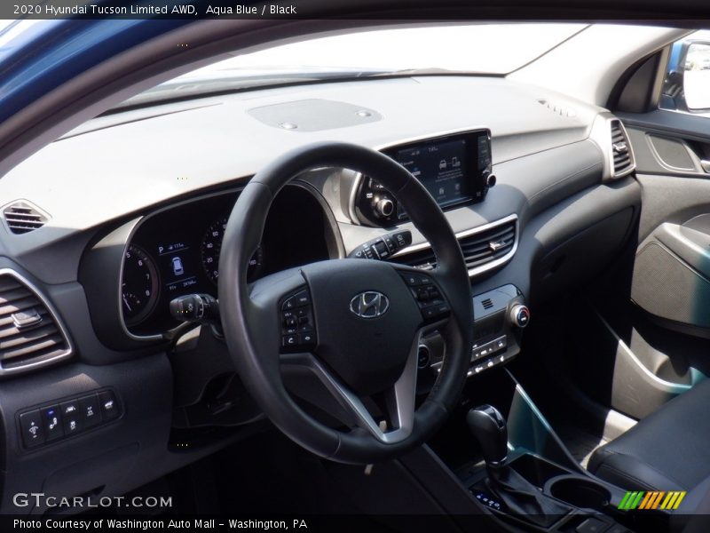 Aqua Blue / Black 2020 Hyundai Tucson Limited AWD