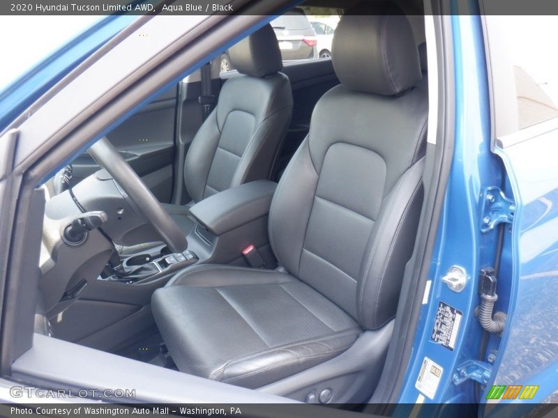 Aqua Blue / Black 2020 Hyundai Tucson Limited AWD