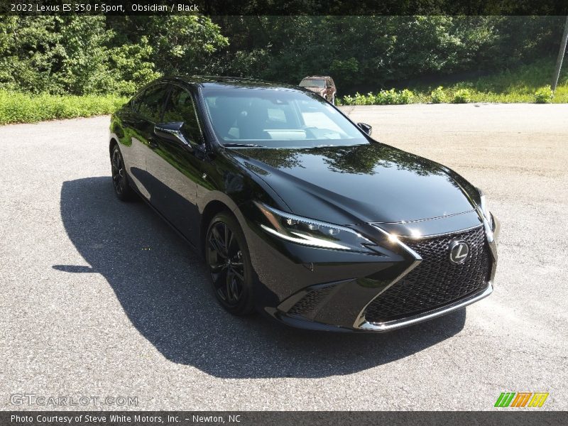 Obsidian / Black 2022 Lexus ES 350 F Sport