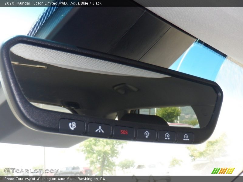 Aqua Blue / Black 2020 Hyundai Tucson Limited AWD