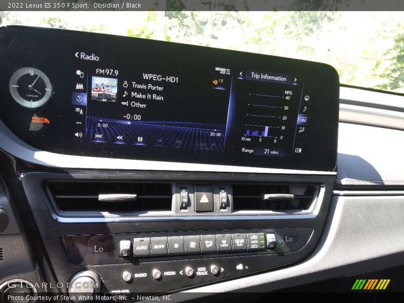 Obsidian / Black 2022 Lexus ES 350 F Sport