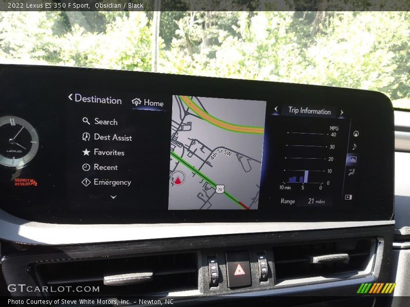 Obsidian / Black 2022 Lexus ES 350 F Sport