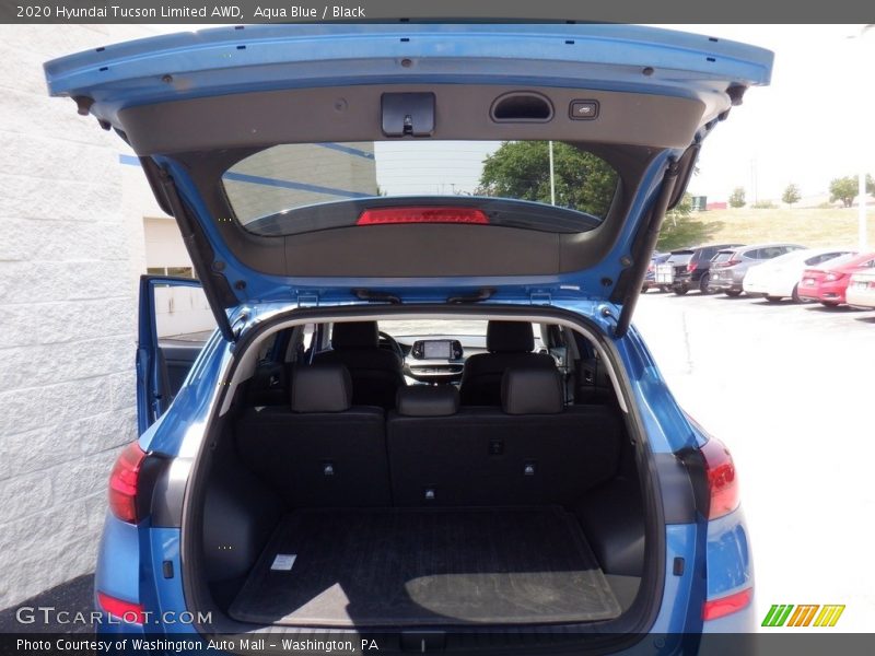 Aqua Blue / Black 2020 Hyundai Tucson Limited AWD