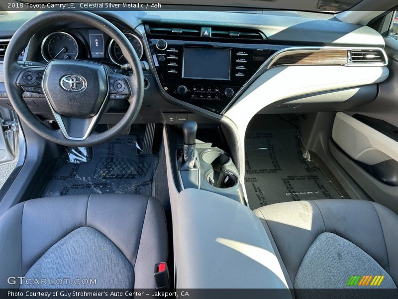 Celestial Silver Metallic / Ash 2018 Toyota Camry LE