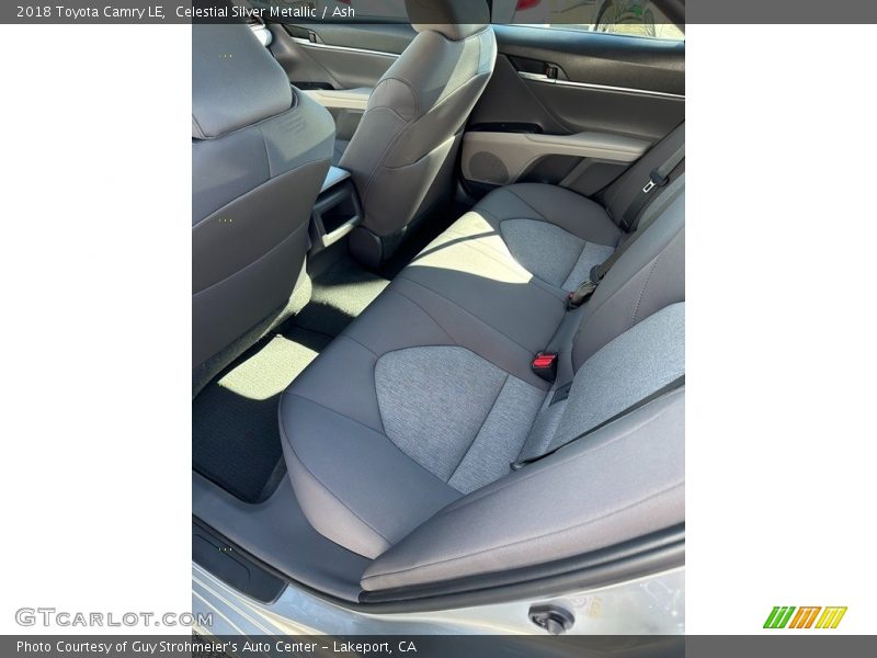 Celestial Silver Metallic / Ash 2018 Toyota Camry LE