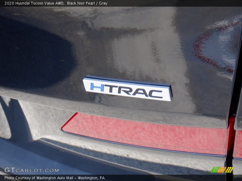 Black Noir Pearl / Gray 2020 Hyundai Tucson Value AWD